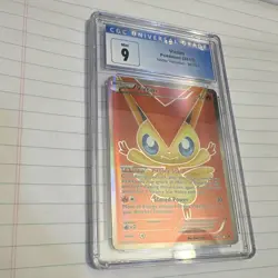 Victini 98/101 Noble Victories Full Art Holo Ultra Rare Basic 60 HP Eng CGC 9 - Image 3