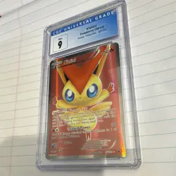 Victini 98/101 Noble Victories Full Art Holo Ultra Rare Basic 60 HP Eng CGC 9 - Image 4