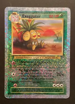 Exeggutor Legendary Collection Reverse Firework Holo Rare 23/110 Pokemon WOTC - Image 2
