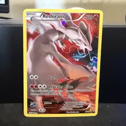 The Pokemon Company Reshiram XY74 XY Black Star Promos Full Art Promo Holo NM - Image 1