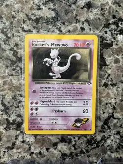 Pokemon TCG Rockets Mewtwo Gym Challenge Holo Card 14/132 - Image 1