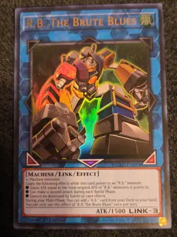 R.B. The Brute Blues 1st Edition Ultra Rare DUAD-EN094 Yu-Gi-Oh! - Image 1