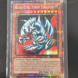 Konami Yu-Gi-Oh! Blue-Eyes Toon Dragon RA05-EN003 Secret Rare Foil 1st Ed - Image 1