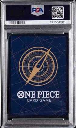 2025 ONE PIECE OP11-A FIST OF DIVINE SPEED #057 SHIRAHOSHI PSA 10 - Image 2