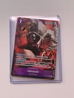 ONE PIECE Sakazuki (Alt Art) OP16-065 SR The Time of Battle ENGLISH - Image 1