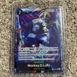Monkey.D.Luffy OP15-092 Rare Alt Art Adventure on Kami’s Island NM - Image 1