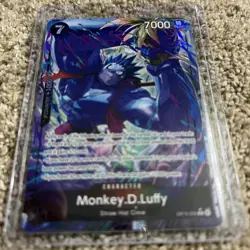Monkey.D.Luffy OP15-092 Rare Alt Art Adventure on Kami’s Island NM - Image 2