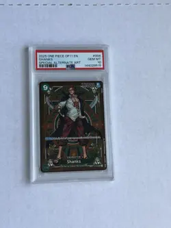 Namco Shanks ST16-004 Special Alternate Art Foil Super Rare Divine Speed PSA 10 - Image 1