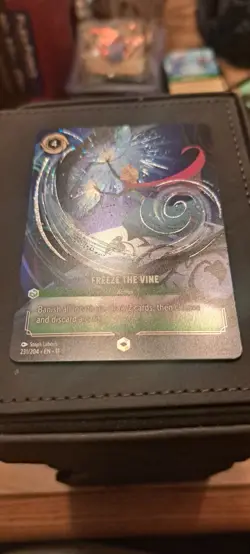 Disney Lorcana Freeze the Vine 231/204 Enchanted Winterspell NM - Image 2