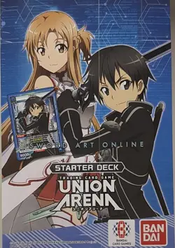 Bandai Union Arena Sword Art Online Starter Deck Box x6 - Image 1