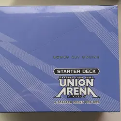 Bandai Union Arena Sword Art Online Starter Deck Box x6 - Image 2