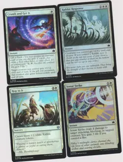 WHITE-BLACK ALL FOIL ANIMAL DECK 40 CARDS N-MINT MTG MAGIC ALL BLOOMBURROWL-29 - Image 1