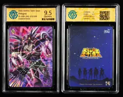 CCG GemMint 9.5 2025 KAYOU Saint Seiya CCG Card SS-BSR-043 Phlegyas 072/599 - Image 3