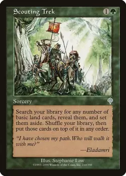 Scouting Trek Invasion Uncommon LP Magic: The Gathering 210 Normal - Image 1