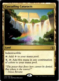 Cascading Cataracts Amonkhet Rare NM Magic: The Gathering 240 Normal - Image 1