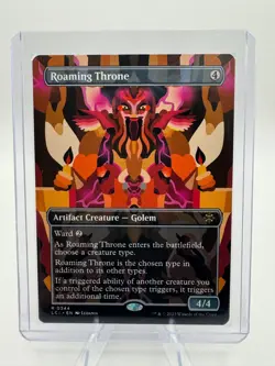 Roaming Throne (Borderless) The Lost Caverns of Ixalan Regular Near Mint - Image 2