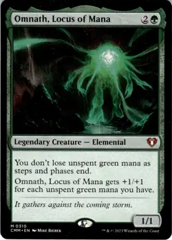 2023 Commander Masters Omnath, Locus of Mana #310 Light Play - Image 1