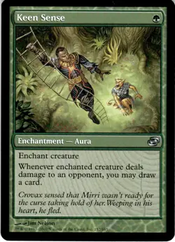 2007 Magic The Gathering Planar Chaos Keen Sense #152 Light Play - Image 1