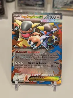 Mega Kangaskhan ex MEP025 Black Star Promo Holo Pokemon Mega Evolution NM - Image 1