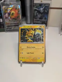 Electabuzz 125/165 Pixelated Cosmos Holo Rare Promo 151 Pokemon - Image 1