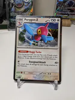 Pokemon - Porygon-Z 144/182 - PROMO COSMOS HOLO Cosmic Paradox Rift - NM - Image 1