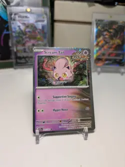 Pokemon TCG Temporal Forces - Scream Tail 077/162 - Cosmos Holo Promo NM - Image 1