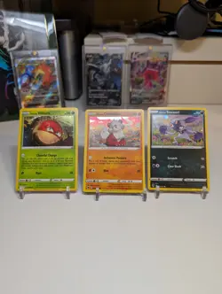 Pokemon - Hisuian Cosmos Holo Set - Growlithe/Sneasel/Voltorb Astral Radiance LP - Image 1