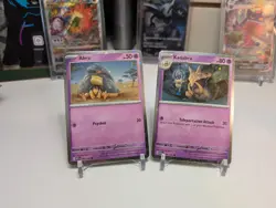 Abra 063/165 Kadabra 064/165 Pixelated Cosmos Holo Promo S&V 151 Pokemon NM - Image 2