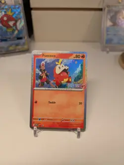 Pokemon TCG Fuecoco SVP 192 Surging Sparks Stamped Black Star Promo - Image 1
