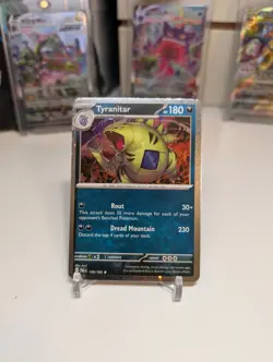 Tyranitar Cosmos Holo 135/193 Pokemon Paldea Evolved Near Mint - Image 1