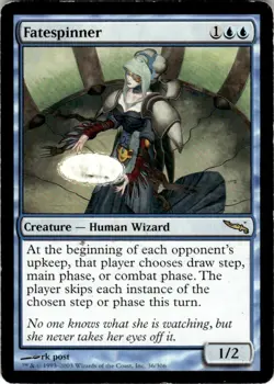 2003 Magic The Gathering Mirrodin Fatespinner #36 Light Play - Image 1