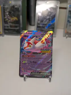 Latias ex 076/191 Surging Sparks STAMPED Box Promo Pokemon Near Mint - Image 1