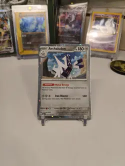 Pokemon TCG Stellar Crown Archaludon 107/142 Cosmos Holo Blister Exclusive LP - Image 5