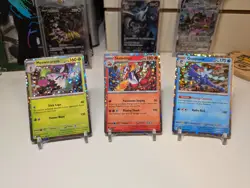 Pokemon Meowscarada Skeledirge Quaquaval Starlight Holo Collector Chest NM - Image 1