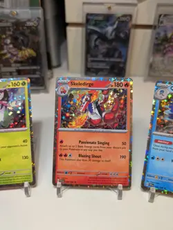 Pokemon Meowscarada Skeledirge Quaquaval Starlight Holo Collector Chest NM - Image 3