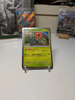 Pokemon -Scovillain -025/197 Exclusive Checklane - OBF -Cosmos Holo Rare - NM/M - Image 1