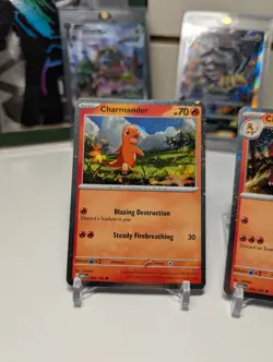 Pokemon TCG Charmeleon 005/165 Charmander 004/165 Cosmos Holo Promo SET NM - Image 2