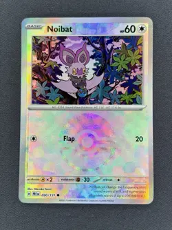 Noibat 090/131 | Sv: Prismatic Evolutions Master Ball Pattern Holo | Pokemon TCG - Image 1