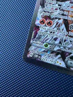 Charizard ex 223/197 SV03: Obsidian Flames Holo NM Pokemon - Image 2