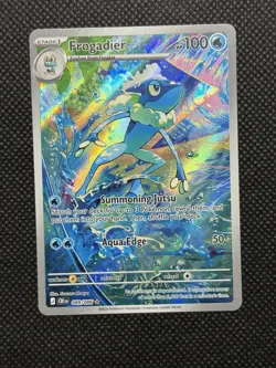 Frogadier 089/086 Chaos RisingR Full Art Holo EN Pokemon TCG - Image 1