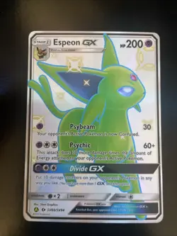 Pokemon Espeon GX Full Art Holo Shiny Vault Hidden Fates 2019 SV60/SV94 - Image 3