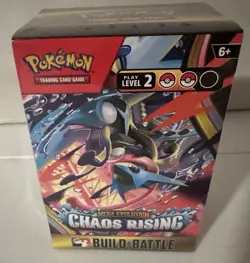 Pokemon TCG Chaos Rising: Build and Battle Box New & Sealed - Image 1
