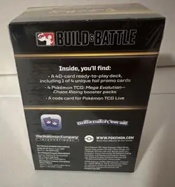 Pokemon TCG Chaos Rising: Build and Battle Box New & Sealed - Image 3