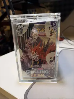 Pokemon TCG Chilling Reign Booster Box – Sealed Acrylic Case - Image 2