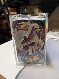Pokemon TCG Chilling Reign Booster Box – Sealed Acrylic Case - Image 4