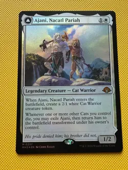 Ajani, Nacatl Pariah Modern Horizons 3 Foil - Image 1