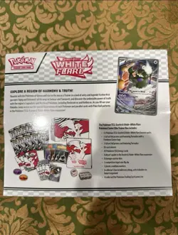 Pokemon White Flare Pokemon Center PC ETB Elite Trainer Box SEALED NEW - Image 2