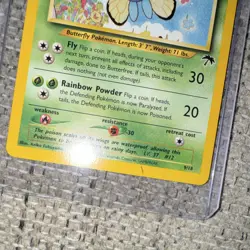 Nintendo Pokemon TCG Southern Islands Butterfree 9/18 Promo Regular English 80HP - Image 3