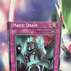 MISCUT Yu-Gi-Oh! Konami Magic Drain RP02-EN017 Retro Pack 2 “2020” - Image 3