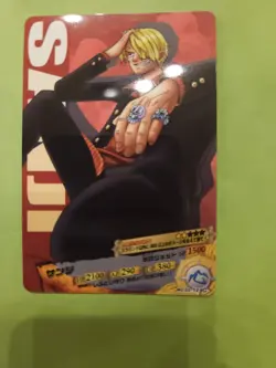 NM Sanji Strawhats 02-12 Glossy One Piece AR Carddass Bandai Tcg Ccg Japan Anime - Image 1